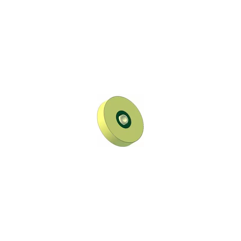 Roller no. 212 – plastic support roller Ø124 mm for Grimme machines | OEM Grimme 623.00012 | made by KiJ