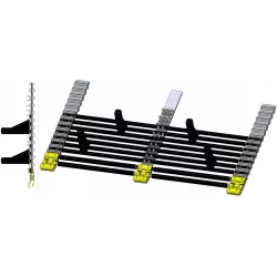 Haulm web SL 800 on 3 belts – web for Grimme SL 800 potato harvester | OEM Grimme 300.09872, 300.10117 | made by KiJ