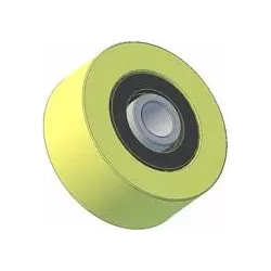 Roller no. 213 – plastic support roller Ø75 mm for Grimme machines | OEM Grimme 602.00198 | made by KiJ