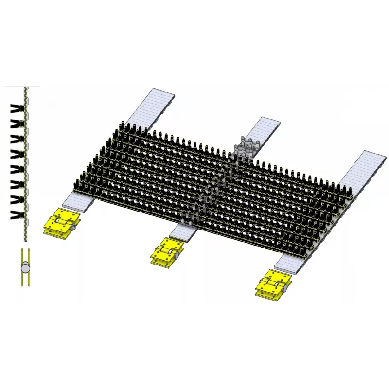 Haulm web SR 80-40 on 3 belts – web for Grimme SR 80-40 potato harvester | OEM Grimme 300.28953, 300.31946, 300.30406 | made by KiJ