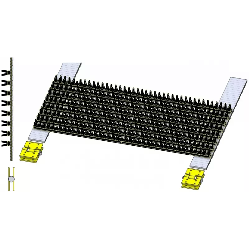 Hedgehog web with rods HL 750 – web for Grimme HL 750 machine | OEM Grimme 200.07795, 200.07826 | made by KiJ