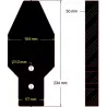 Scraper paddle 236-104/29 – spare part made by KiJ | OEM 122508 | made by KiJ