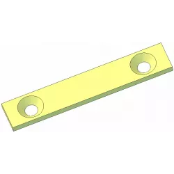Metal plate 2 – spare part for Grimme machines | OEM Grimme 015.72636 | made by KiJ