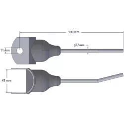 Pick-up tine 158113 – spare part made by KiJ | OEM 158113 | made by KiJ