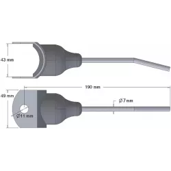 Pick-up tine 120412 – tine made by KiJ | OEM 120412 | made by KiJ