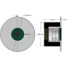 Roller no. 297a – steel and rubber support roller for Dewulf machines | made by KiJ