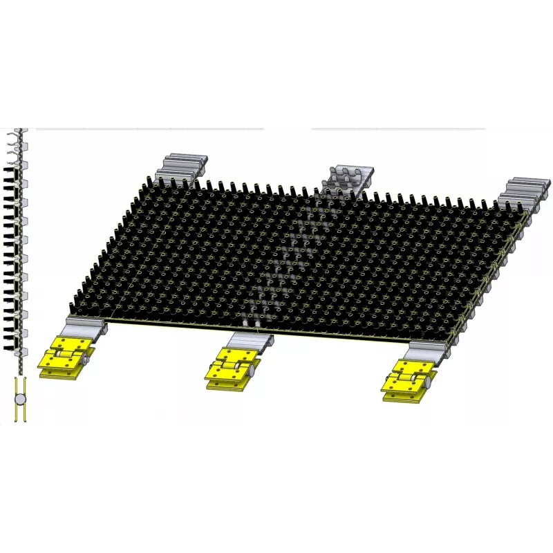 Hedgehog web with rods Kverneland – spare web for Kverneland machines | made by KiJ