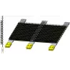 Hedgehog web with rods Kverneland – spare web for Kverneland machines | made by KiJ
