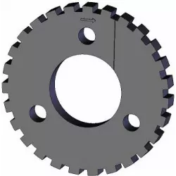 Rubber drive disc – disc for Kverneland machines | made by KiJ