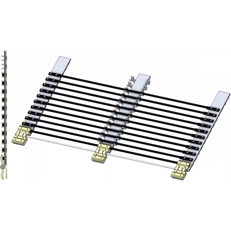 Stone separator web on 3 belts Reekie – spare web for Reekie machines | made by KiJ