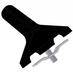 Carrier, set – spare part for Anna Z644 potato harvester | OEM Anna 5644-51-115 | made by KiJ