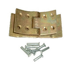 Sieve web belt connectors + rivets – set – belt connector for Anna Z644 potato harvester | OEM Anna 5644-38-007-1 | made by KiJ