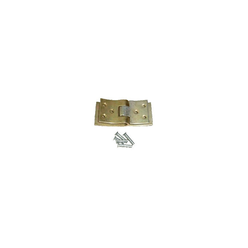 Finger hill web belt connectors + rivets - set – belt connector for Anna Z644 potato harvester | OEM Anna 5644-60-061-1 | made by KiJ