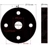 Flexible disc M4 – flexible coupling disc made by KiJ | made by KiJ