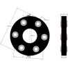 Flexible disc Claas 230 – flexible coupling disc for Claas machines | made by KiJ