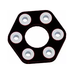 Flexible disc Claas 143 – flexible coupling for Claas machines | OEM Claas 0623.4106, 06234106, 11106031112 | made by KiJ