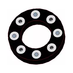 Flexible disc 240 – flexible coupling disc made by KiJ | made by KiJ