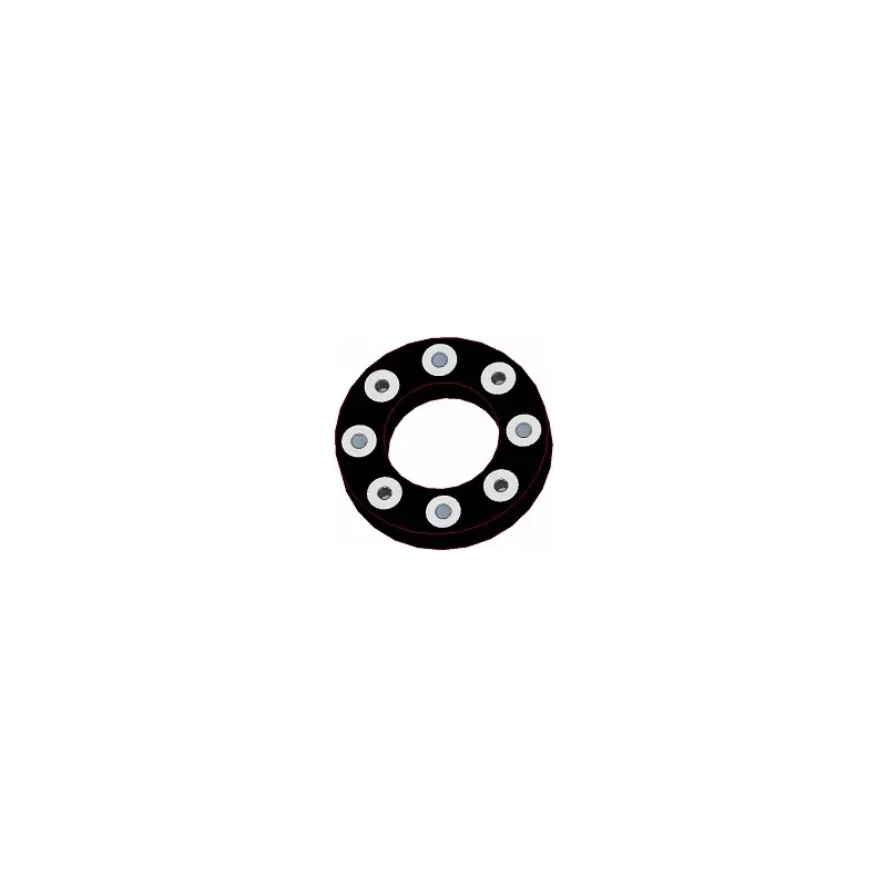 Flexible disc 240 – flexible coupling disc made by KiJ | made by KiJ