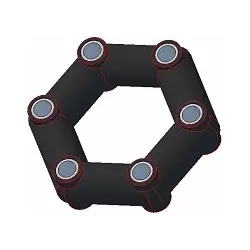 Power harrow – spare part made by KiJ | OEM 12380000601 | made by KiJ