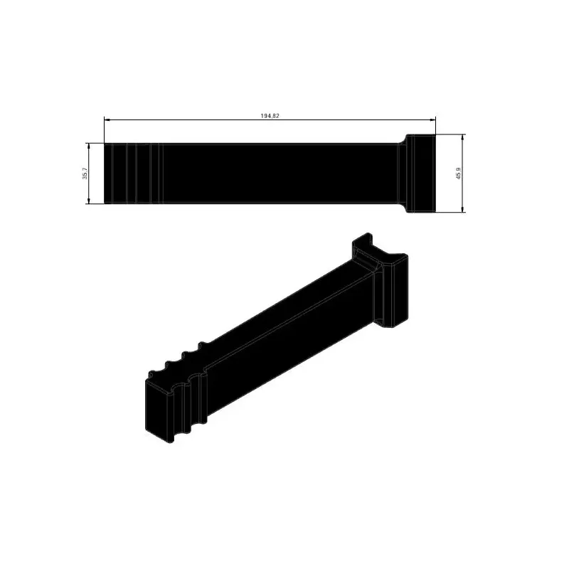 Cleaning rubber – rubber element made by KiJ | OEM 206107, 206116, 206122 | made by KiJ