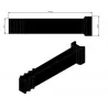 Cleaning rubber – rubber element made by KiJ | OEM 206107, 206116, 206122 | made by KiJ