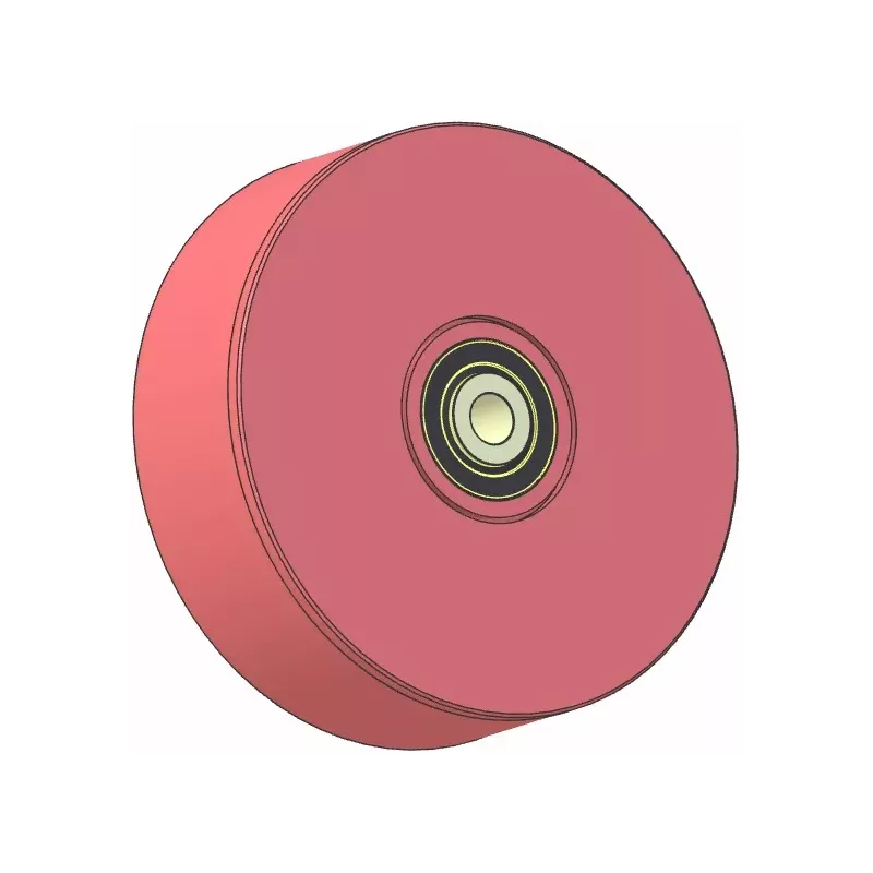 Roller no. 115 – cast iron return roller Ø192 mm for Grimme machines | OEM Grimme 200.42986 | made by KiJ