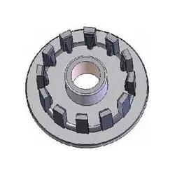 Roller no. 16a – cast iron drive roller Ø124 mm for Grimme machines | OEM Grimme 001.00524 | made by KiJ