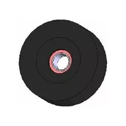 Roller no. 18 – rubber support roller Ø64 mm for Grimme machines | OEM Grimme 088.00243, 200.14285, 200.17208 | made by KiJ