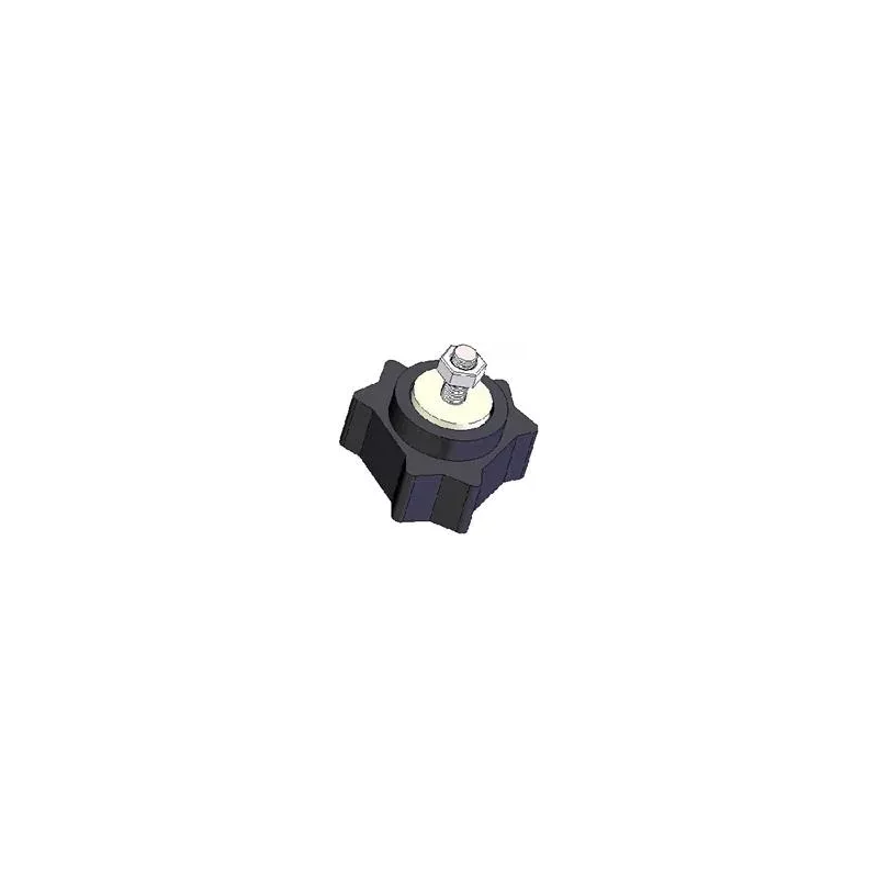 Roller no. 32 – rubber agitator roller Ø120 mm for Grimme machines | OEM Grimme 200.12104, 200.34296, 200.34514 | made by KiJ