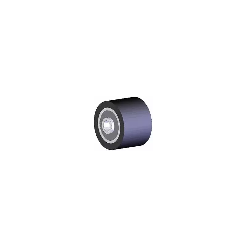 Roller no. 105 – steel and rubber support roller Ø75 mm for Grimme machines | OEM Grimme 200.27579, 200.27580, 200.27578 | made by KiJ