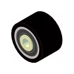 Roller no. 141 – steel and rubber support roller Ø75 mm for Grimme machines | OEM Grimme 200.28967, 200.08432, 200.00924 | made by KiJ