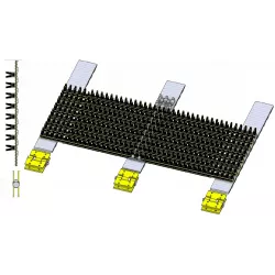 Haulm web DR 1500 on 3 belts – web for Grimme DR 1500 potato harvester | OEM Grimme 300.18407, 300.25773, 300.18646 | made by KiJ