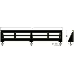 Paddle with 3 fixing points – paddle for Grimme machines | OEM Grimme 088.00332 | made by KiJ
