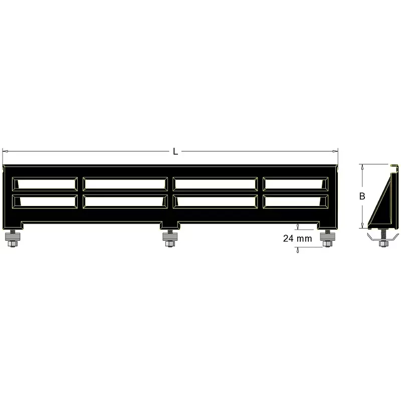Paddle with 3 fixing points – paddle for Grimme machines | OEM Grimme 088.00332 | made by KiJ