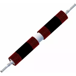 Roller no. 245 – steel and rubber support shaft Ø192 mm for Grimme machines | OEM Grimme 076.01570 | made by KiJ
