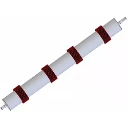 Roller no. 291 – steel and rubber support roller Ø190 mm for Grimme machines | OEM Grimme 076.02181, 076.01529 | made by KiJ