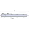 Roller no. 291 – steel and rubber support roller Ø190 mm for Grimme machines | OEM Grimme 076.02181, 076.01529 | made by KiJ