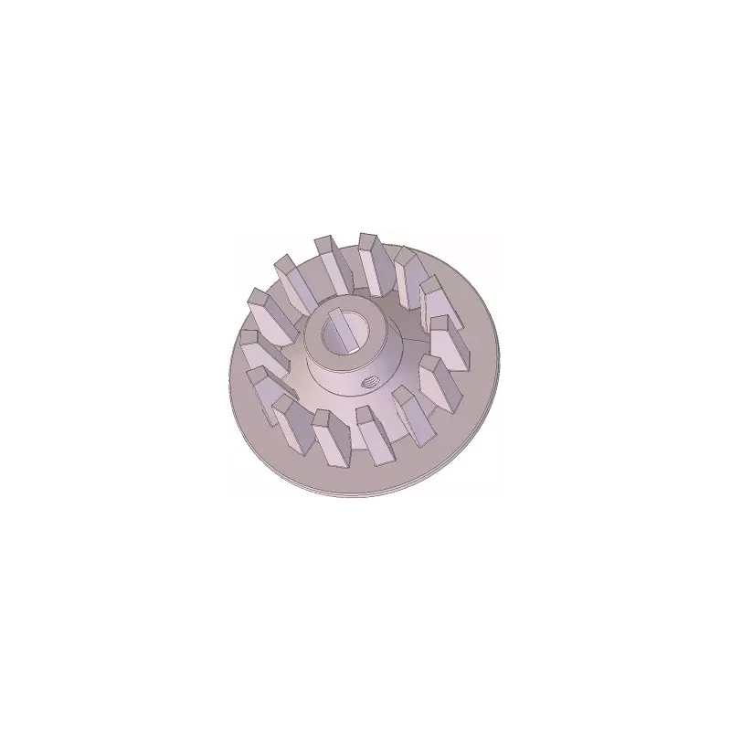 Roller no. 305 – cast iron drive roller Ø140 mm, pitch 35 mm, for Grimme machines | OEM Grimme 006.00370 | made by KiJ