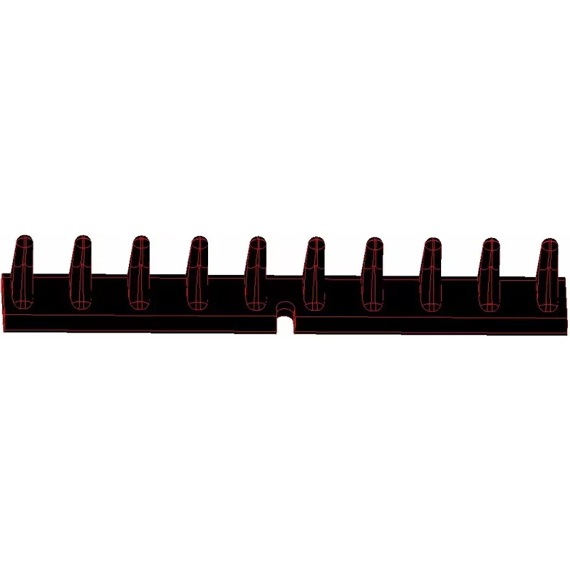 Rubber paddle 10 teeth – paddle for Grimme machines | OEM Grimme 088.00931 | made by KiJ