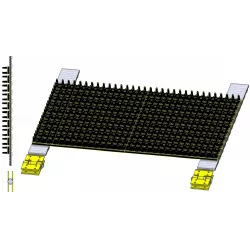 Hedgehog web with rods SE 140 – web for Grimme SE 140 potato harvester | OEM Grimme 300.78749 | made by KiJ
