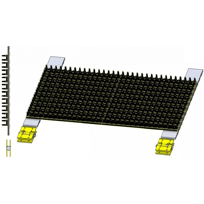Hedgehog web with rods SE 140 – web for Grimme SE 140 potato harvester | OEM Grimme 300.78749 | made by KiJ