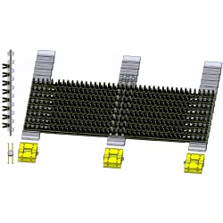 Haulm web SE 140 on 3 belts V – web for Grimme SE 140 potato harvester | made by KiJ
