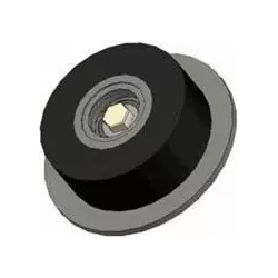 Roller no. 46 – cast iron and rubber support roller Ø147 mm for Grimme machines | OEM Grimme 200.39267, 200.33991 | made by KiJ