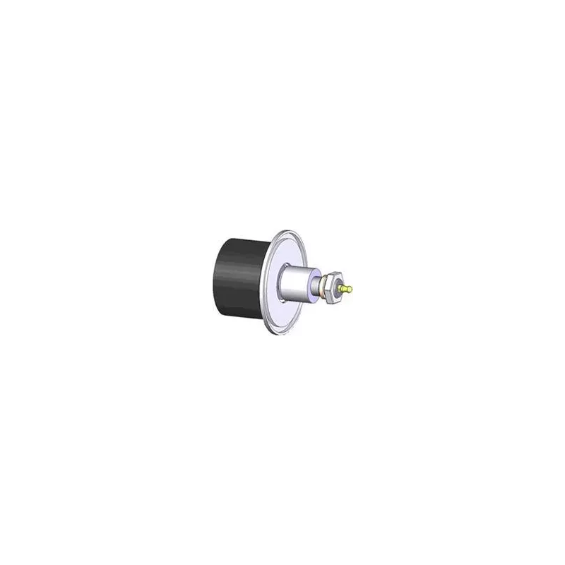 Roller no. 61 – steel and rubber return roller Ø100 mm for Grimme machines | OEM Grimme 200.29585 | made by KiJ