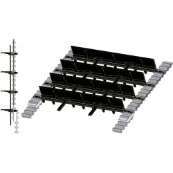 Haulm web with paddles SE 70-20 – web for Grimme SE 70-20 potato harvester | OEM Grimme 300.29377, 300.29280 | made by KiJ