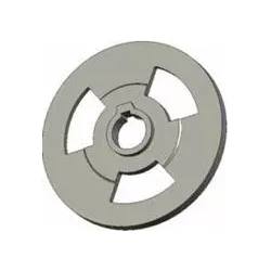 Roller no. 53 – cast iron guide roller Ø237 mm for Grimme machines | OEM Grimme 006.00514 | made by KiJ