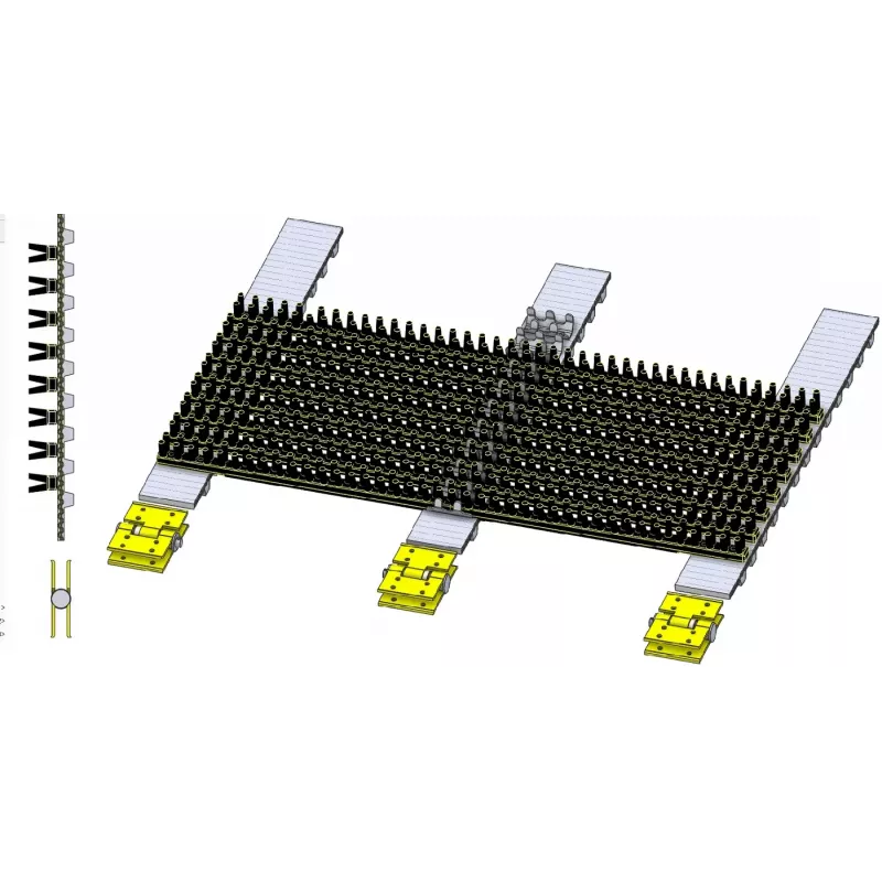 Haulm web SE 75-30 on 3 belts – web for Grimme SE 75-30 potato harvester | OEM Grimme 300.33625, 300.36652, 300.47944 | made by KiJ