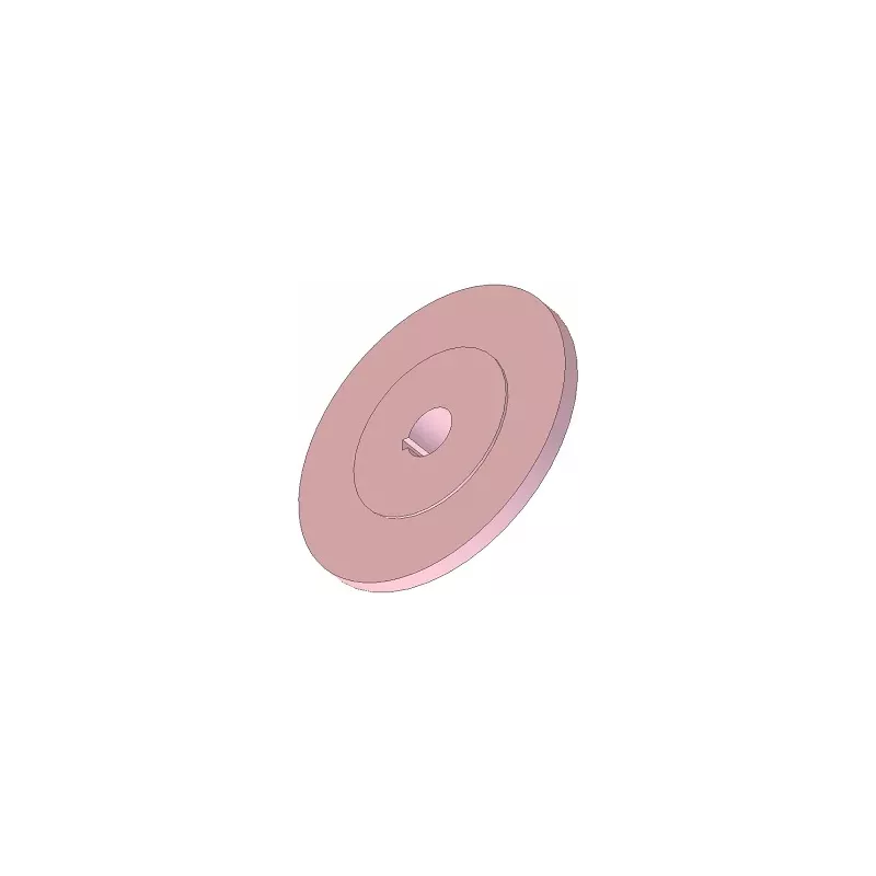 Roller no. 208 – cast iron guide roller Ø210 mm for Grimme machines | OEM Grimme 006.00571, 100.32222 | made by KiJ