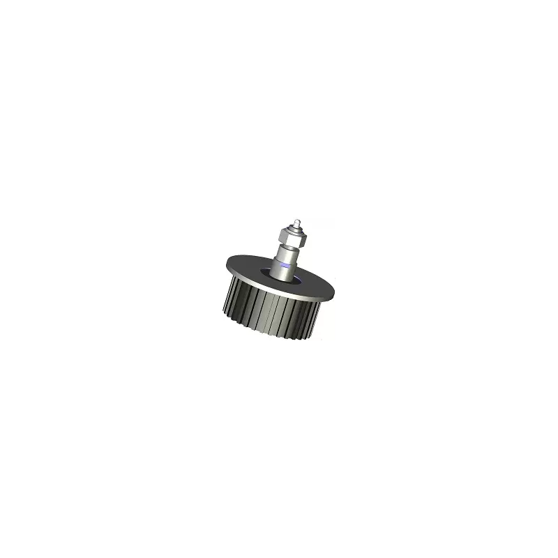 Roller no. 6a – steel and rubber return roller Ø132 mm for Grimme machines | OEM Grimme 200.17570, 200.08260, 200.17665 | made by KiJ
