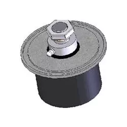 Roller no. 8 – steel and rubber return roller Ø100 mm for Grimme machines | OEM Grimme 200.16029, 088.00325, 088.00324 | made by KiJ